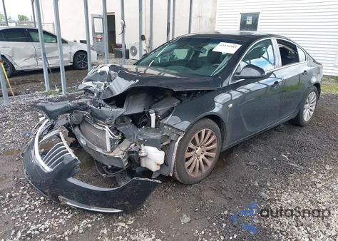 2011 Buick Regal Cxl Russelsheim z USA, uszkodzony, nr VIN W04GP5EC7B1004242